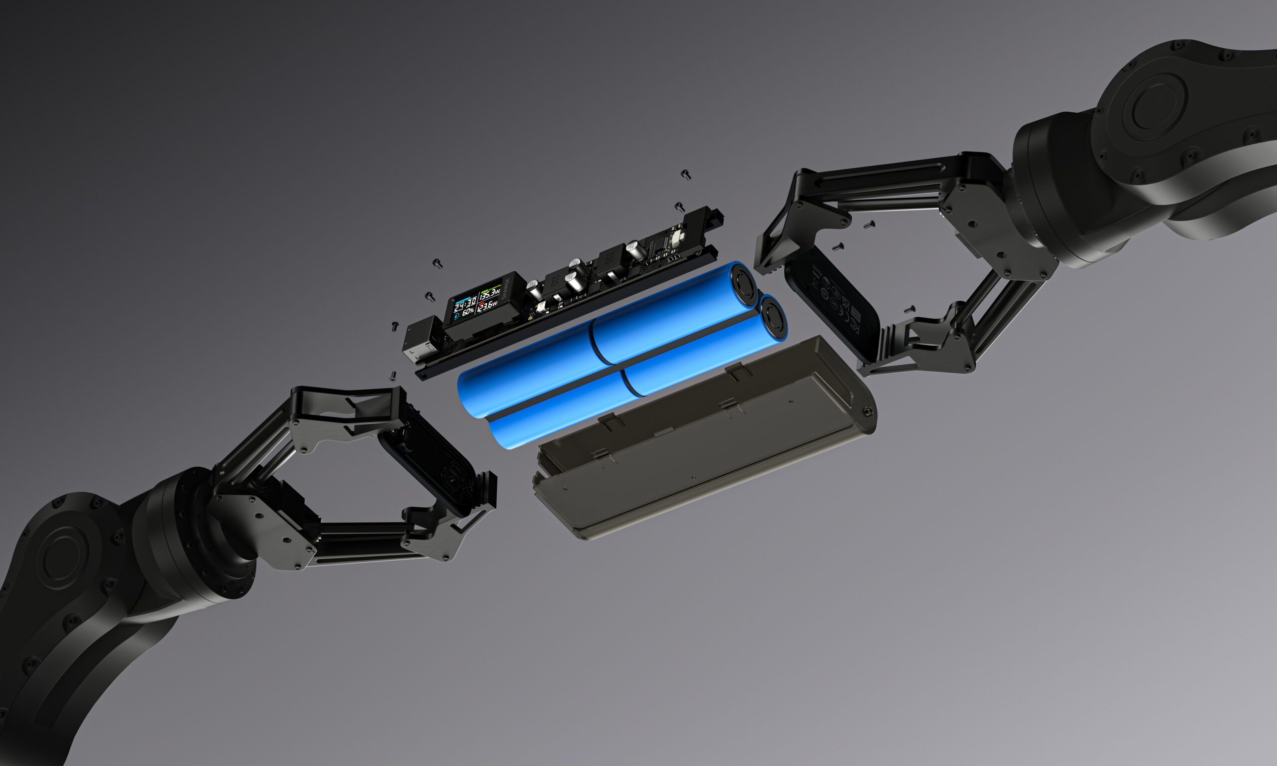 SHARGEEK 140W-机械臂爆炸图