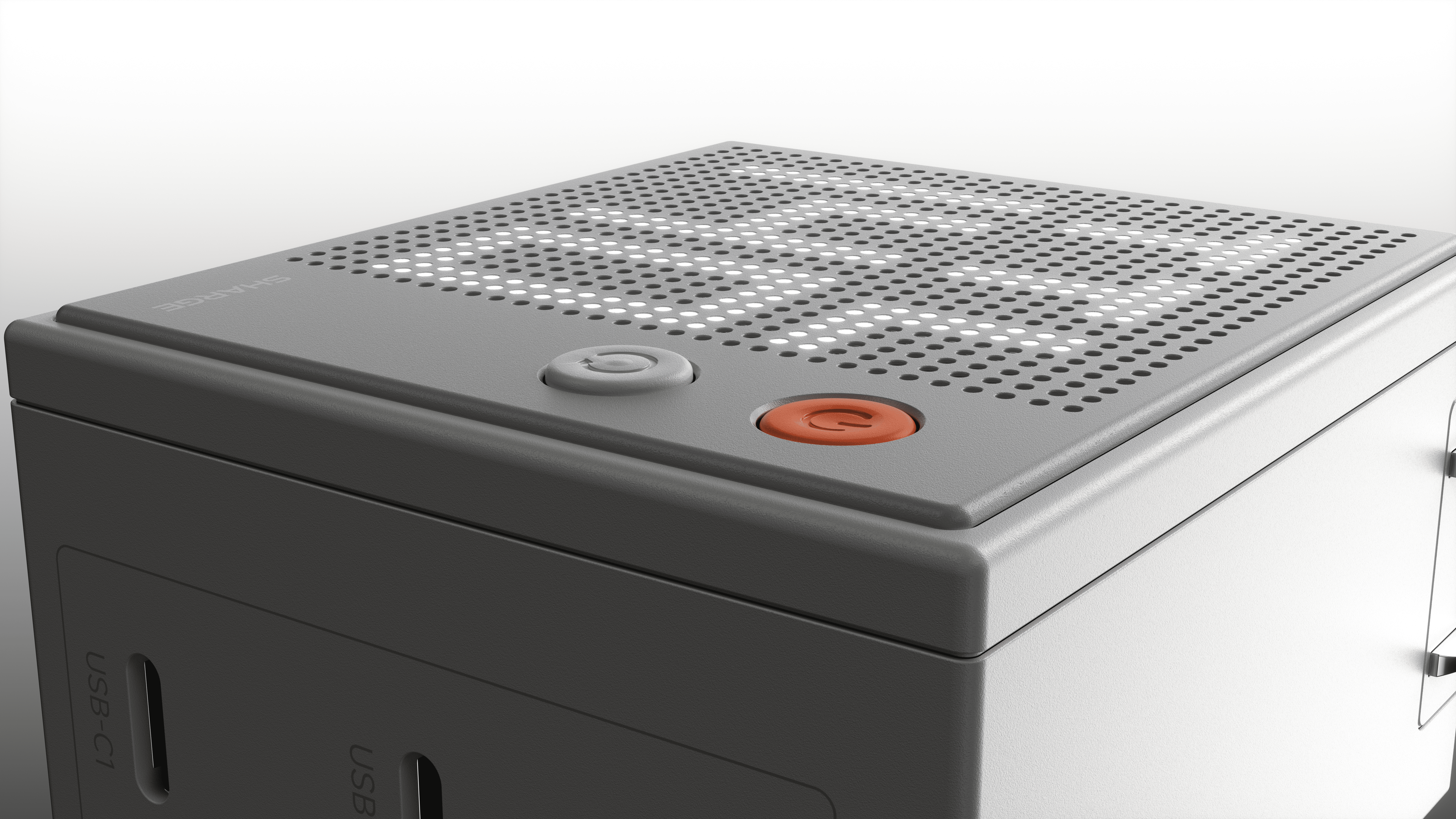 点阵屏充电器-静帧-特写-按键线程-140W